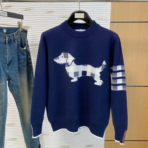 Cheap Thom Browne TB Sweaters Long Sleeved For Men #1412861, $$88.00 USD On Thom Browne TB Sweaters