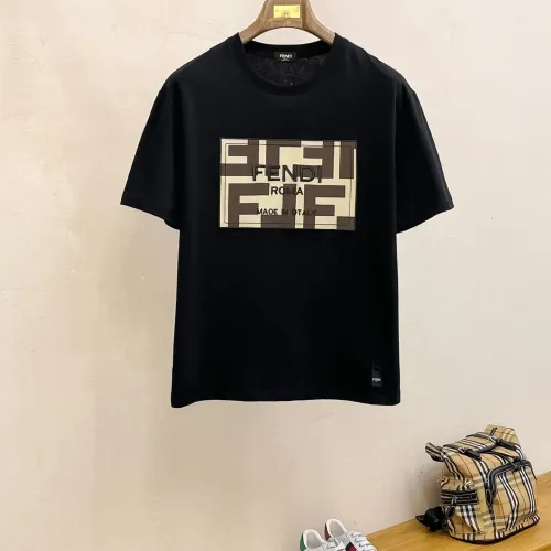 Cheap Fendi T-Shirts Short Sleeved For Men #1412941, $$60.00 USD On Fendi T-Shirts
