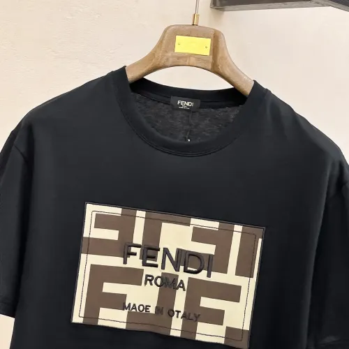 Replica Fendi T-Shirts Short Sleeved For Men #1412941 $60.00 USD for Wholesale