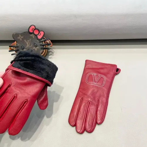 Replica Valentino Gloves For Women #1413068 $45.00 USD for Wholesale