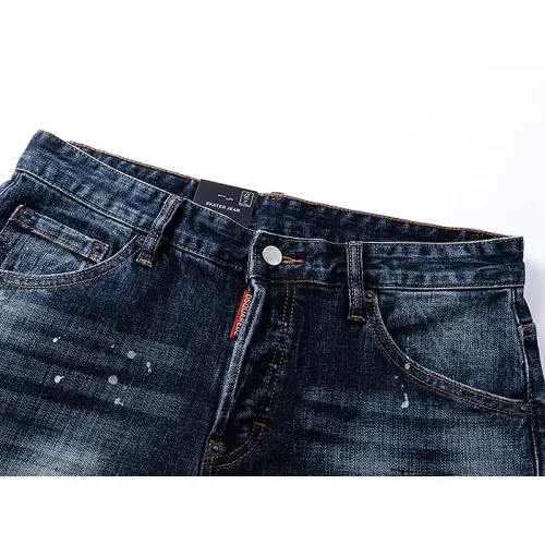 Replica Dsquared Jeans For Men #1413116 $56.00 USD for Wholesale