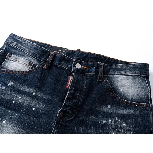 Replica Dsquared Jeans For Men #1413127 $56.00 USD for Wholesale