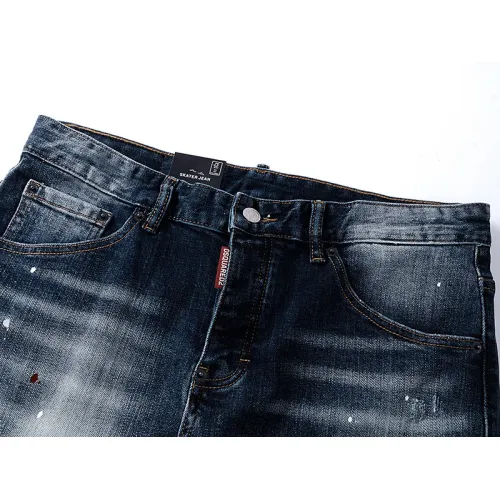 Replica Dsquared Jeans For Men #1413132 $56.00 USD for Wholesale
