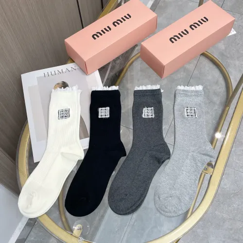 Cheap MIU MIU Socks #1413138, $$38.00 USD On MIU MIU Socks
