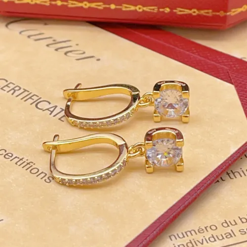 Replica Cartier Earrings For Women #1413173 $27.00 USD for Wholesale