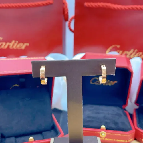 Replica Cartier Earrings For Women #1413180 $29.00 USD for Wholesale