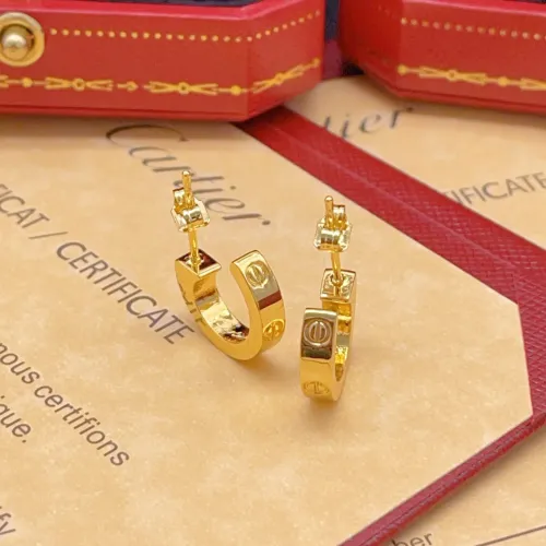 Replica Cartier Earrings For Women #1413181 $29.00 USD for Wholesale