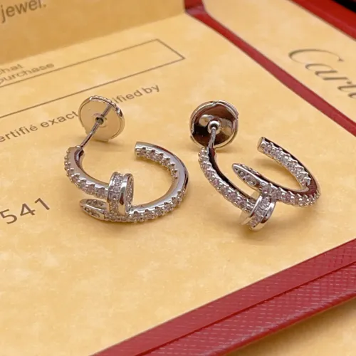Replica Cartier Earrings For Women #1413182 $29.00 USD for Wholesale