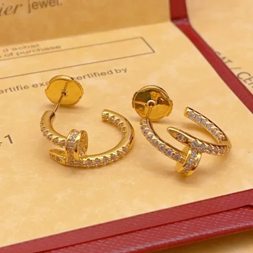 Replica Cartier Earrings For Women #1413183 $29.00 USD for Wholesale