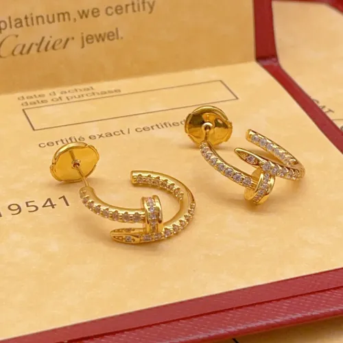 Replica Cartier Earrings For Women #1413183 $29.00 USD for Wholesale