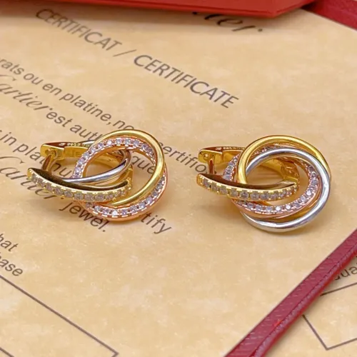 Replica Cartier Earrings For Women #1413187 $32.00 USD for Wholesale