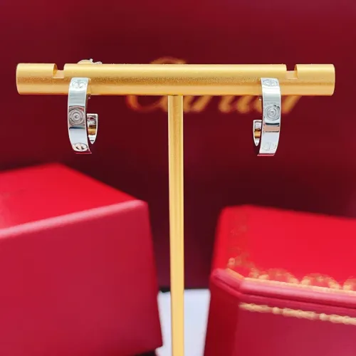 Replica Cartier Earrings For Women #1413188 $29.00 USD for Wholesale