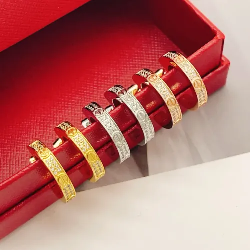 Replica Cartier Earrings For Women #1413190 $36.00 USD for Wholesale