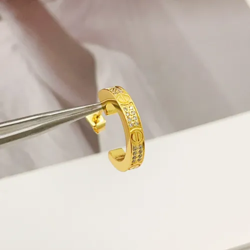 Replica Cartier Earrings For Women #1413192 $36.00 USD for Wholesale