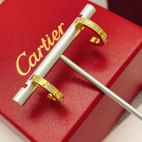 Replica Cartier Earrings For Women #1413192 $36.00 USD for Wholesale