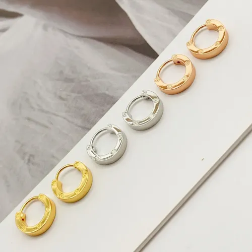 Replica Cartier Earrings For Women #1413193 $29.00 USD for Wholesale