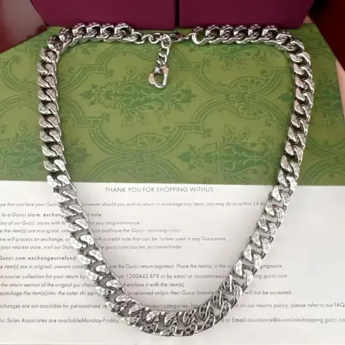 Cheap Gucci Necklaces #1413228, $$80.00 USD On Gucci Necklaces