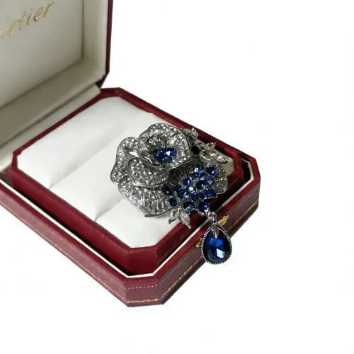 Replica Cartier Brooches For Women #1413248 $36.00 USD for Wholesale