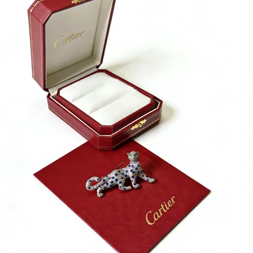 Replica Cartier Brooches For Women #1413252 $42.00 USD for Wholesale