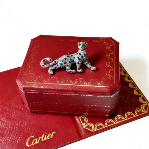 Replica Cartier Brooches For Women #1413252 $42.00 USD for Wholesale