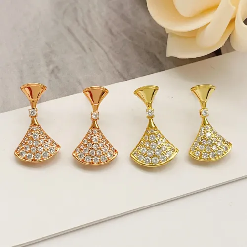 Replica Bvlgari Earrings For Women #1413289 $32.00 USD for Wholesale