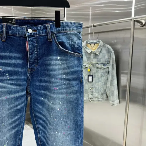 Replica Dsquared Jeans For Unisex #1413331 $60.00 USD for Wholesale