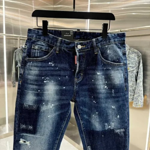 Replica Dsquared Jeans For Unisex #1413349 $60.00 USD for Wholesale