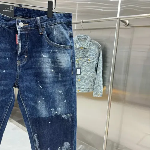 Replica Dsquared Jeans For Unisex #1413349 $60.00 USD for Wholesale