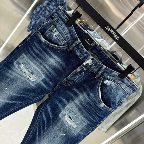 Replica Dsquared Jeans For Unisex #1413350 $60.00 USD for Wholesale