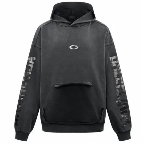 Cheap Balenciaga Hoodies Long Sleeved For Unisex #1413440, $$88.00 USD On Balenciaga Hoodies