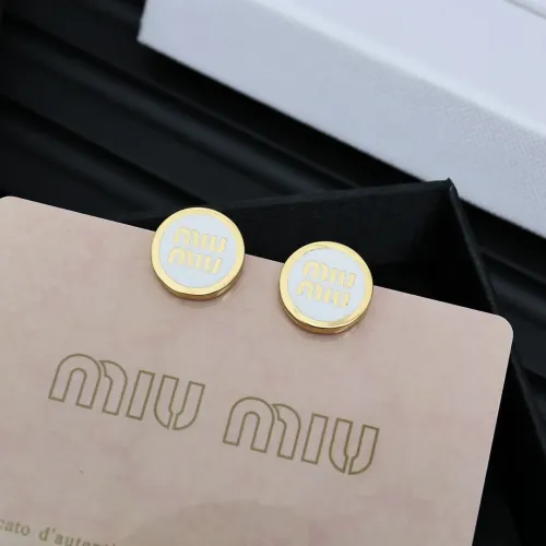 Cheap MIU MIU Earrings For Women #1413466, $$27.00 USD On MIU MIU Earrings