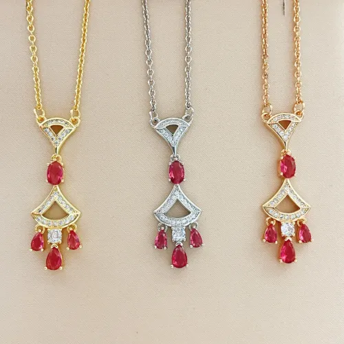 Replica Bvlgari Necklaces For Women #1413470 $32.00 USD for Wholesale