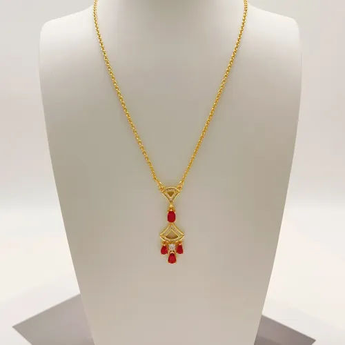 Replica Bvlgari Necklaces For Women #1413472 $32.00 USD for Wholesale