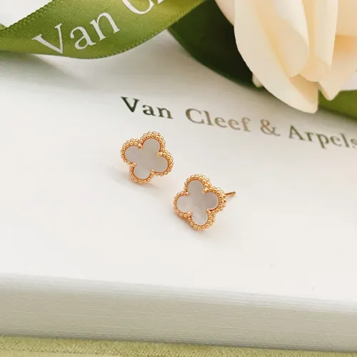 Replica Van Cleef & Arpels Earrings For Women #1413519 $25.00 USD for Wholesale
