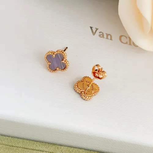 Replica Van Cleef & Arpels Earrings For Women #1413527 $25.00 USD for Wholesale