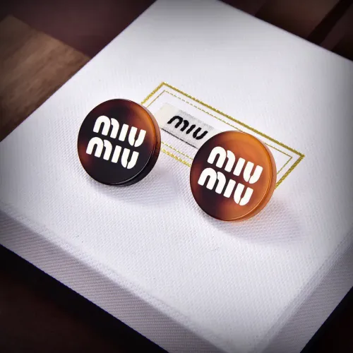 Cheap MIU MIU Earrings For Women #1413543, $$25.00 USD On MIU MIU Earrings