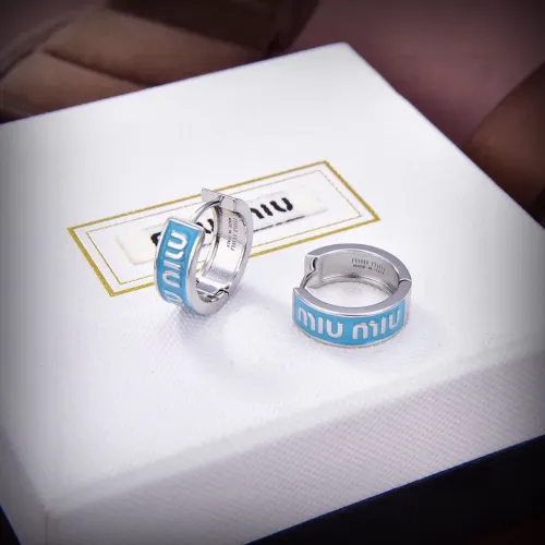Cheap MIU MIU Earrings For Women #1413545, $$25.00 USD On MIU MIU Earrings