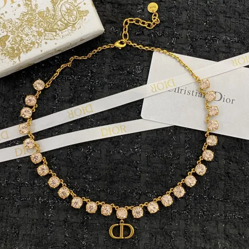 Cheap Christian Dior Necklaces For Women #1413609, $$45.00 USD On Christian Dior Necklaces