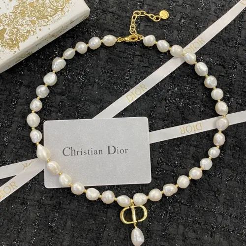 Cheap Christian Dior Necklaces For Women #1413610, $$45.00 USD On Christian Dior Necklaces