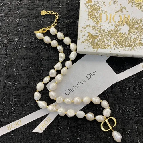 Replica Christian Dior Necklaces For Women #1413610 $45.00 USD for Wholesale