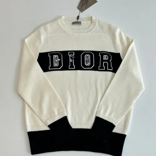 Replica Christian Dior Sweaters Long Sleeved For Unisex #1413644 $96.00 USD for Wholesale