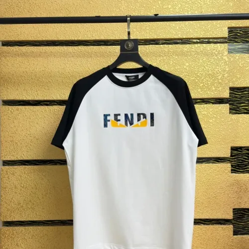 Cheap Fendi T-Shirts Short Sleeved For Unisex #1413808, $$39.00 USD On Fendi T-Shirts