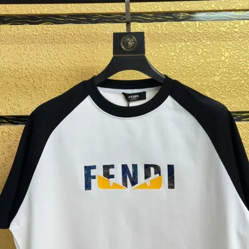 Replica Fendi T-Shirts Short Sleeved For Unisex #1413808 $39.00 USD for Wholesale