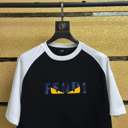 Replica Fendi T-Shirts Short Sleeved For Unisex #1413809 $39.00 USD for Wholesale