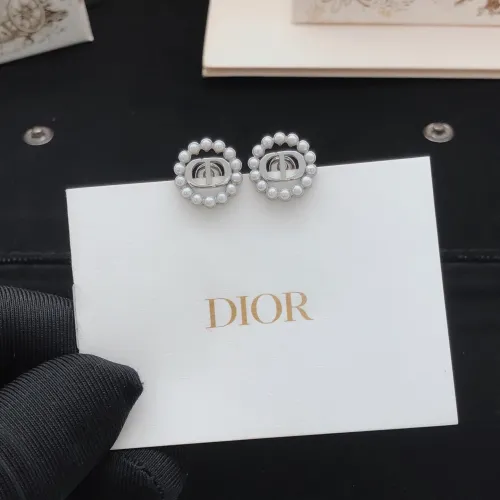 Replica Christian Dior Earrings For Women #1413906 $25.00 USD for Wholesale