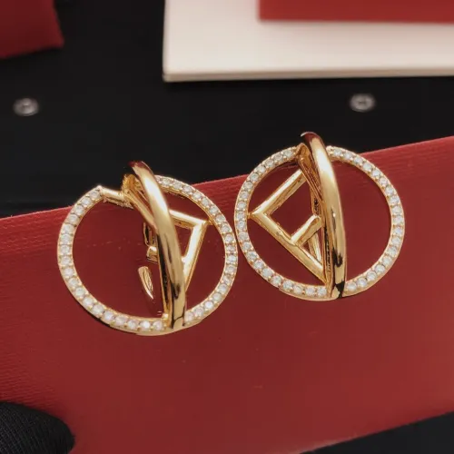 Replica Fendi Earrings For Women #1414023 $29.00 USD for Wholesale