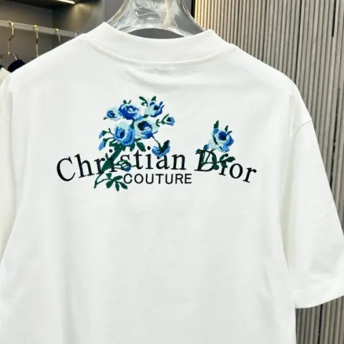 Replica Christian Dior T-Shirts Short Sleeved For Unisex #1414061 $40.00 USD for Wholesale