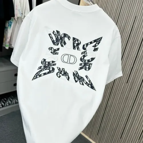 Replica Christian Dior T-Shirts Short Sleeved For Unisex #1414070 $40.00 USD for Wholesale