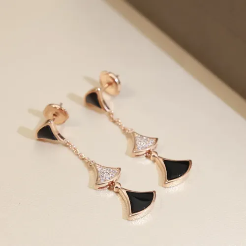 Replica Bvlgari Earrings For Women #1414080 $38.00 USD for Wholesale