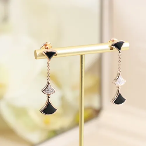 Replica Bvlgari Earrings For Women #1414080 $38.00 USD for Wholesale